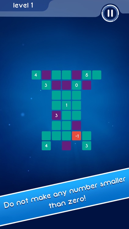 Zero - A pop sodoku game of click trivia dots & dash number to 0 and win