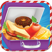 Kids school lunch maker – A school food and lunch box cooking game for girls