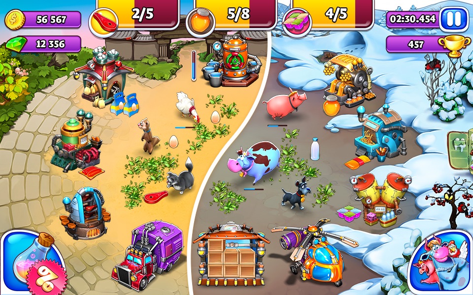 Farm Frenzy and Friends screenshot 2