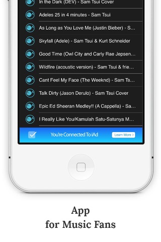 SwiMusic - for Sam Tsui screenshot 4