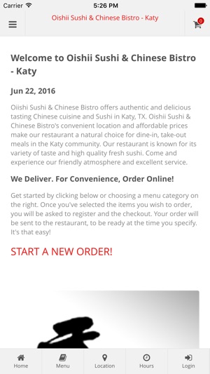 Oishii Sushi & Chinese Bistro - Katy Online Ordering(圖1)-速報App