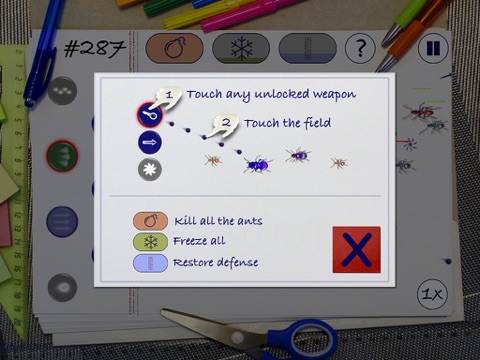 Screenshot #5 pour A Notebook Wars - Free Doodle Game