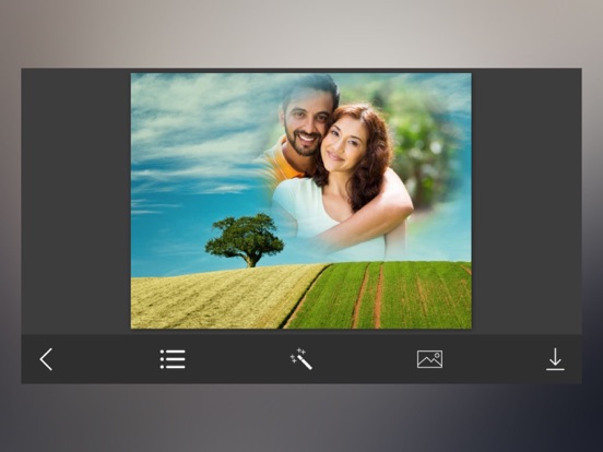 Sky Photo Frames - Creative Frames for your photo iPad screenshot 4 - Photo & Video app