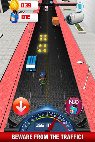 Hoverboard Stunt Simulator : City Skate Rider Road Drift Racer screenshot 4