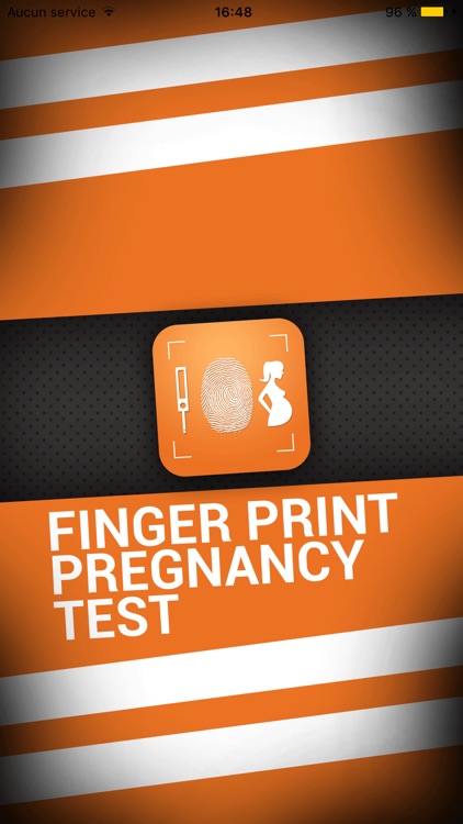 FingerPrint Pregnancy Test Simulator