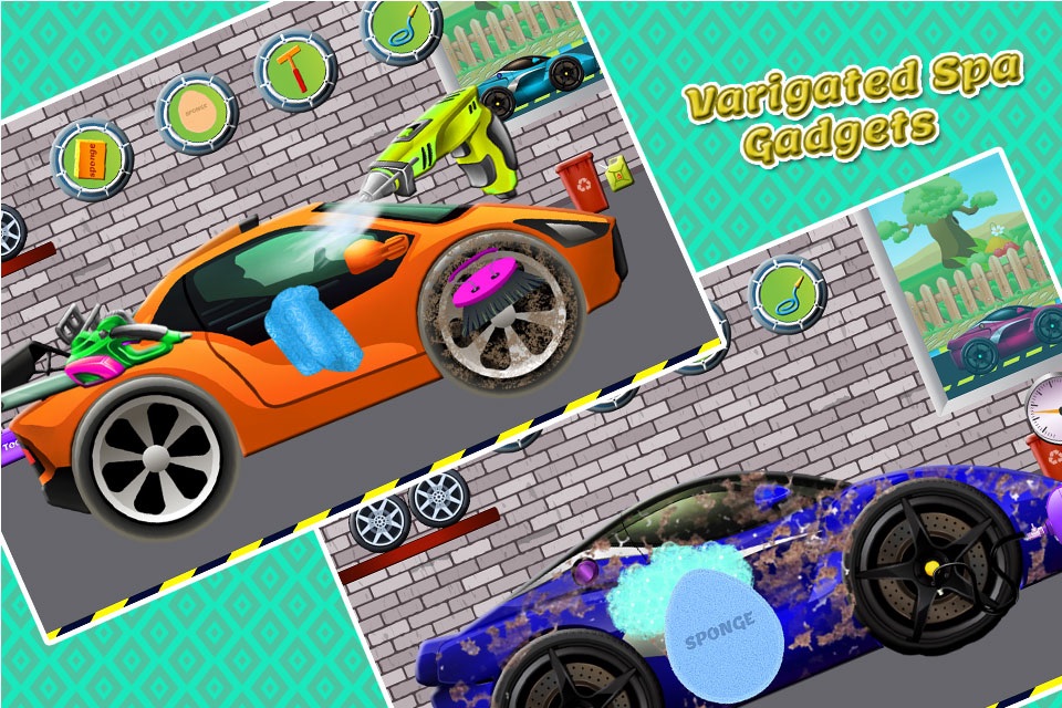 Sports Car Wash Design screenshot 3