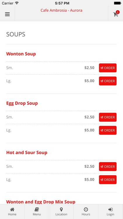 Cafe Ambrosia - Aurora Online Ordering