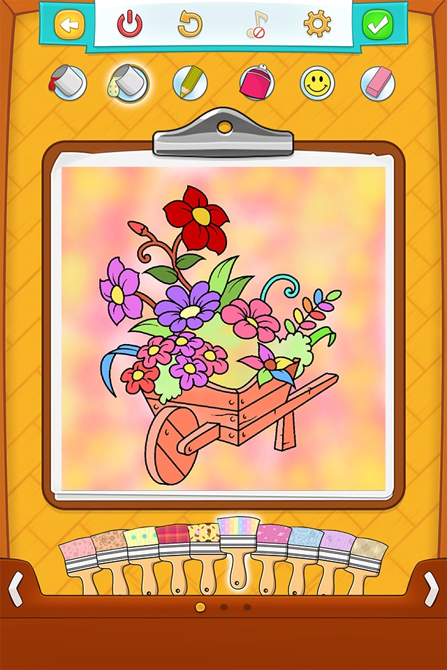 Flower Coloring Pages screenshot 3