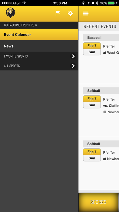 Screenshot #1 pour Go Falcons Front Row