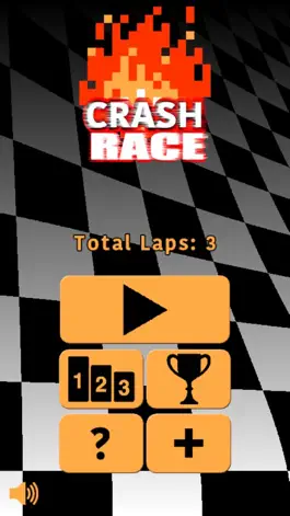 Game screenshot Crash Race -  The racing car game in 8 bit style hack