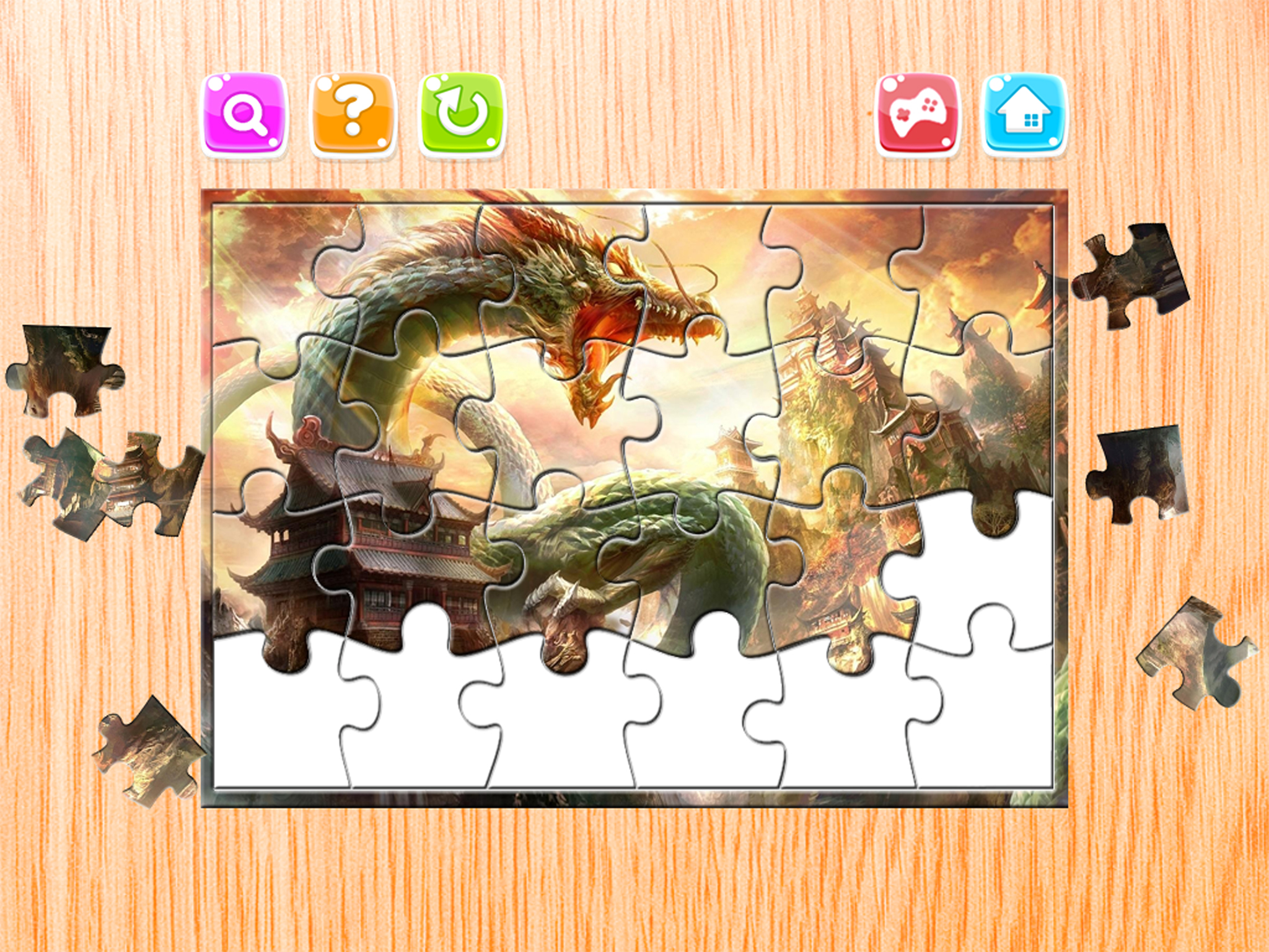 Cartoon Puzzle Jigsaw Puzzles Box for Fantasy screenshot 6