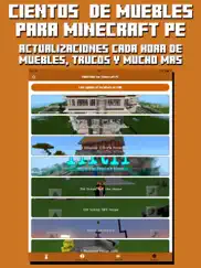 furniture for minecraft pe - furniture for pocket edition ipad capturas de pantalla 1