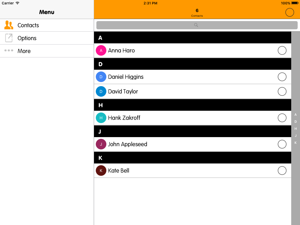 eContacts Lite : Phonebook Backup screenshot 6