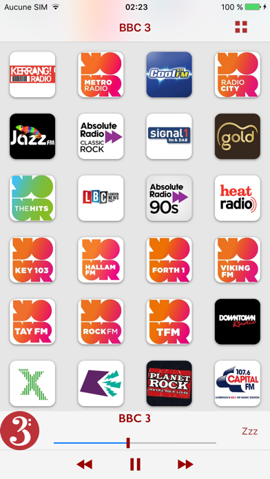Screenshot #2 pour British Radios: Top Radios