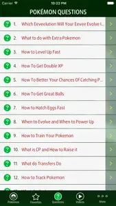 Guide for Pokémon GO Game screenshot #4 for iPhone