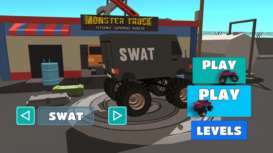 Monster Truck Stunt Speed Race - 1.0 - (iOS)