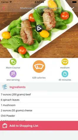 Game screenshot AllDelicious New Food Recipes & Shopping List apk