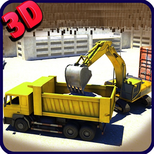 Excavator Simulator 3D - Drive Heavy Construction Crane A real parking simulation game icon