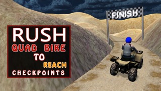 クワッドバイクの丘シミュレータ - 4x4のダートバイク乗りやレーシングシミュレーションゲームのおすすめ画像1