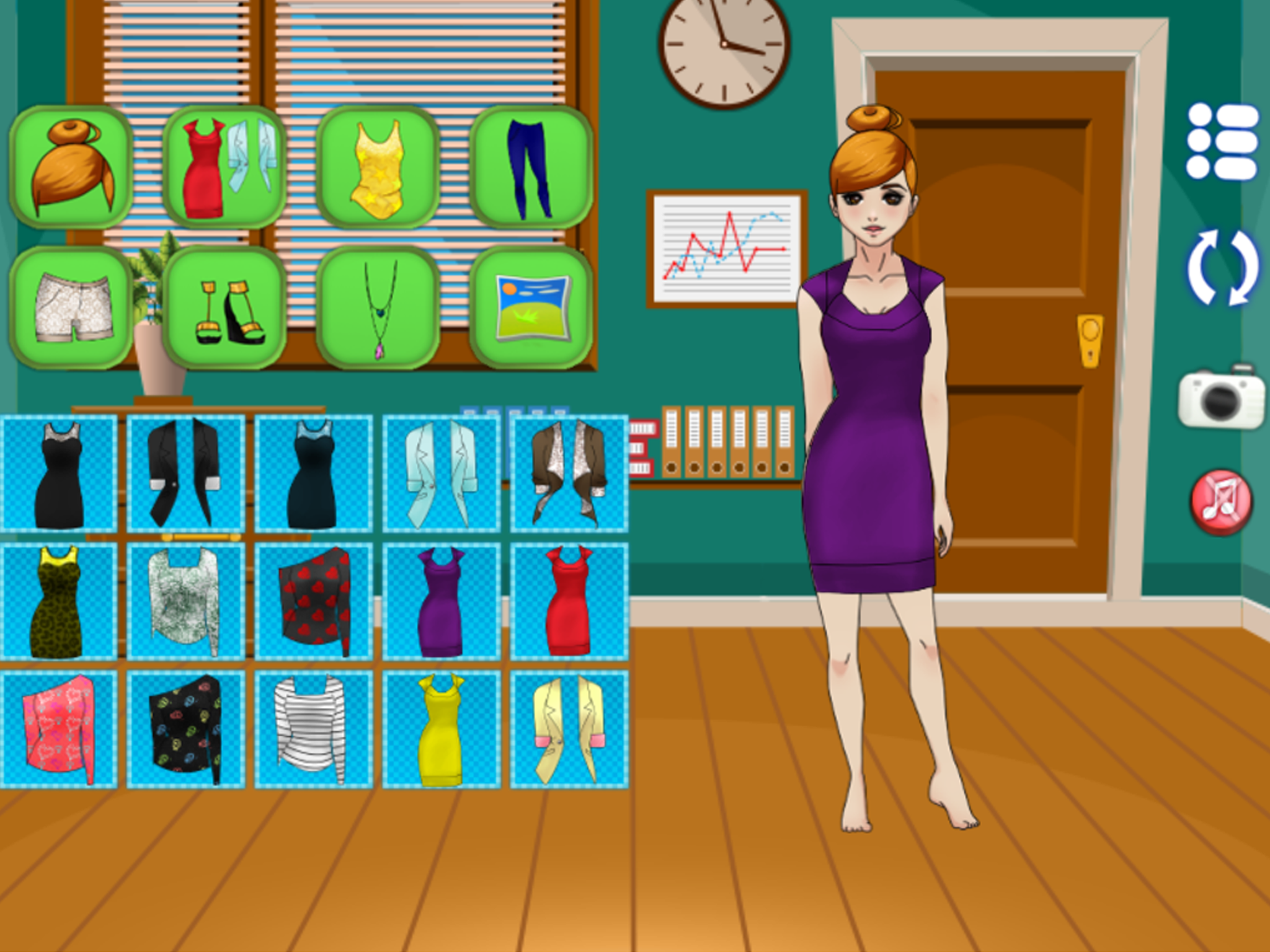 Fashion Dress Up - Girl Salon, Makeup, Dress Up