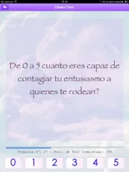 chakra test - descubre el estado de tus chakras, armoniza las energias de tus chakras desequilibrados ipad capturas de pantalla 2