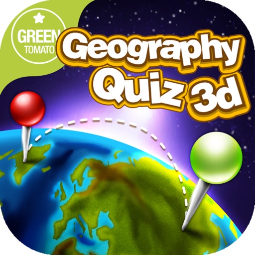 GEO GLOBE QUIZ 3D - Free World City Geography Quizz App Icon