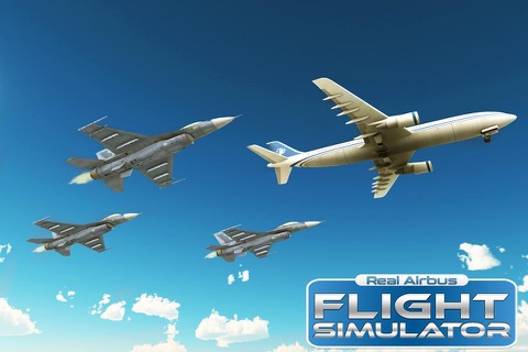 Real Airbus Flight Simulator - 3D Plane Flying Simulator Game screenshot 2