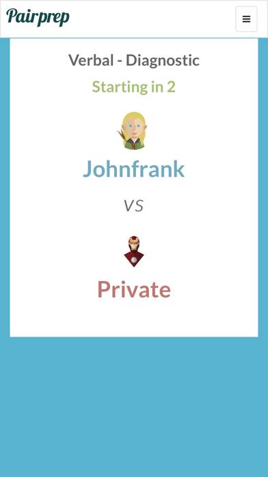 Pairprep app screenshot