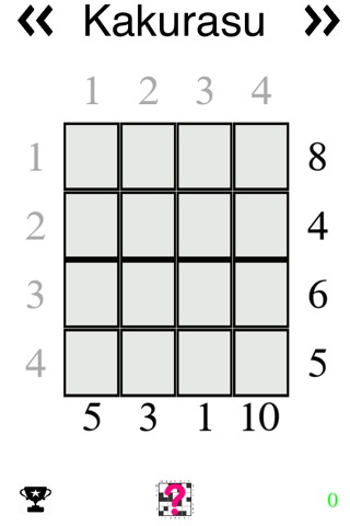 Kakurasu (Sudoku like Japanese Puzzle Game)のおすすめ画像1