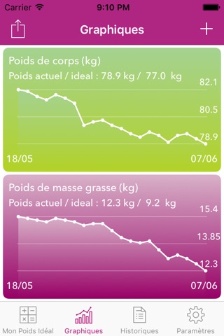 Bioscore screenshot 2