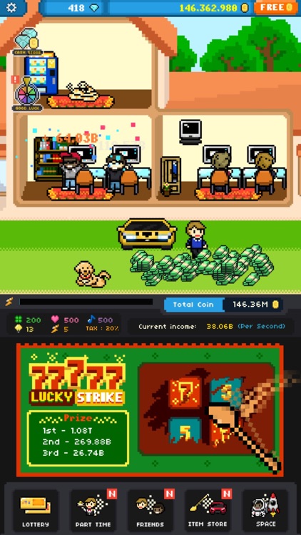 Hit The JACKPOT - LOTTERY idle GAME screenshot-3