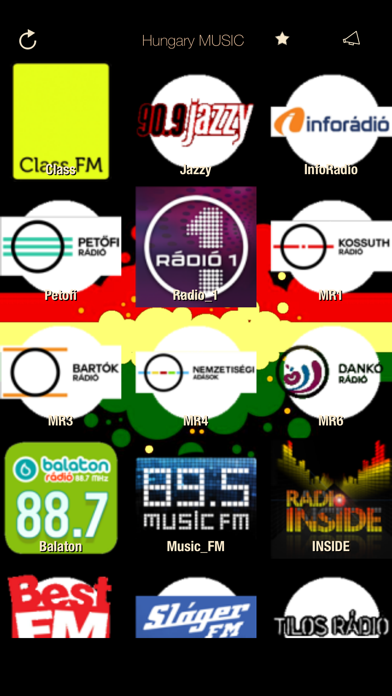 Screenshot #1 pour Hungary Music ONLINE Radio from Budapest