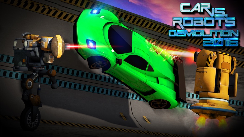 #1. Car Vs. Robots Demolition 2016 (iOS) 由: Tap2Play, LLC (Ticker: TAPM)