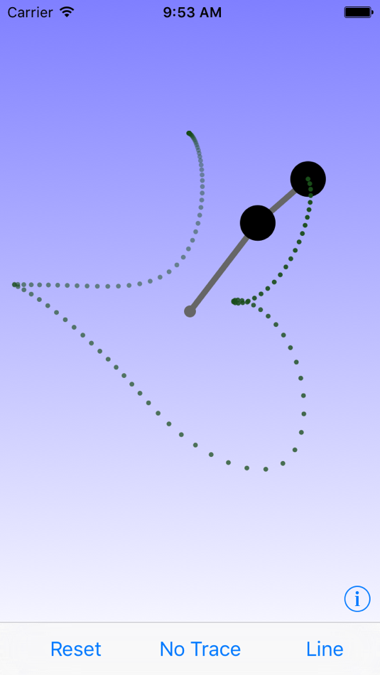 #1. Double Pendulum Simulation (iOS) 由: ManneTroll Solutions