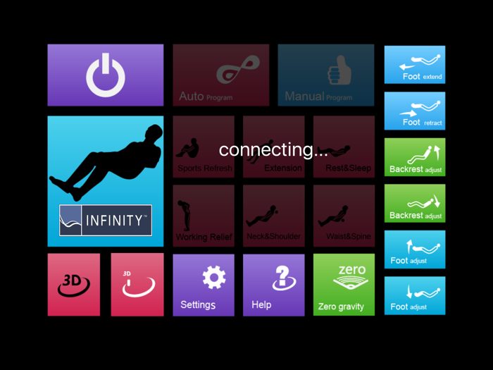 Smart chair X3 by Infinity