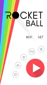 rocket ball - endless jump iphone screenshot 4