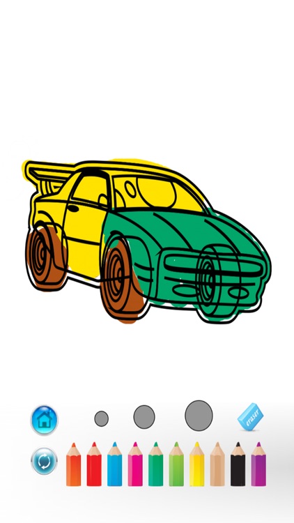 Car Color Book - Coloring game for Kids & Toddlers