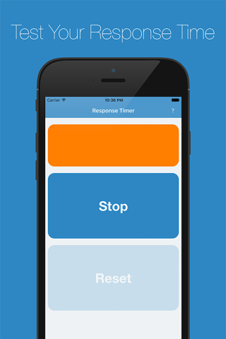 Response Timer - Reaction Test screenshot 2