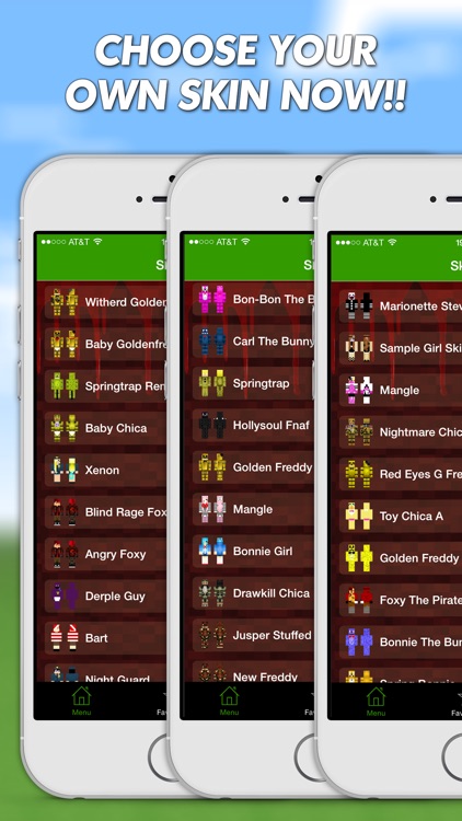 FNAF Skins For Minecraft PE (Pocket Edition) Pro