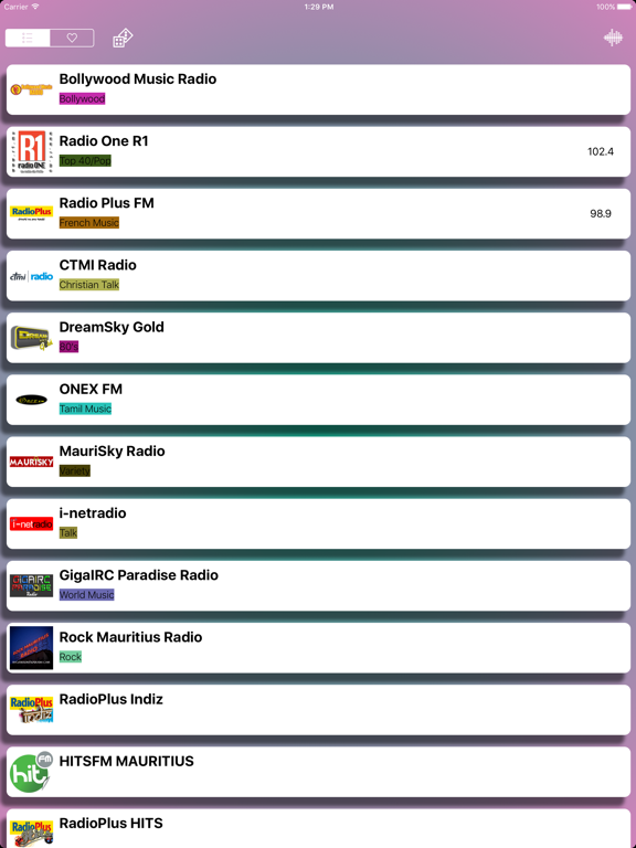 Screenshot #5 pour Mauritius Radio Live ( Online Radio FM - AM )