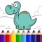 Dinosaur World - Coloring Book for Little Boys, Little Girls and Kids