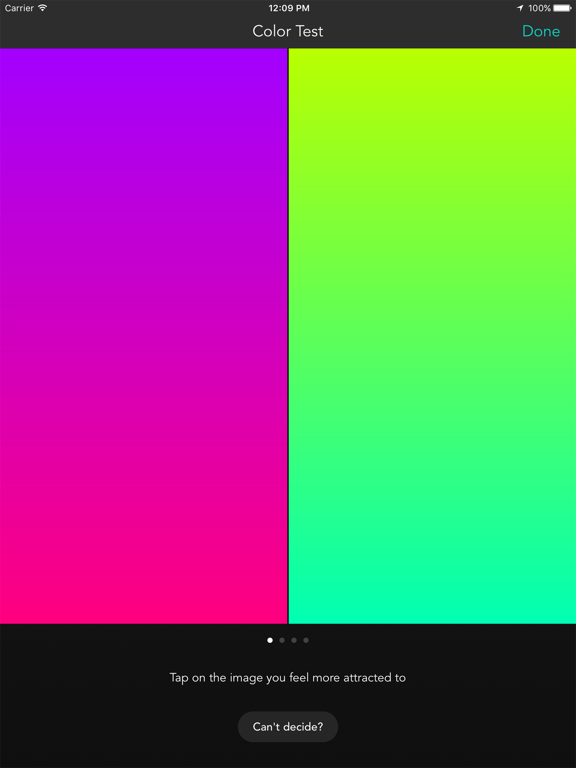 mycoocoon Color Institute - Color Therapy iPad screenshot 5 - Health & Fitness app