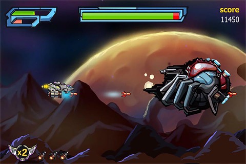 X-Fight Gunship － Galaxy Battle Shooting Simulation Gameのおすすめ画像5