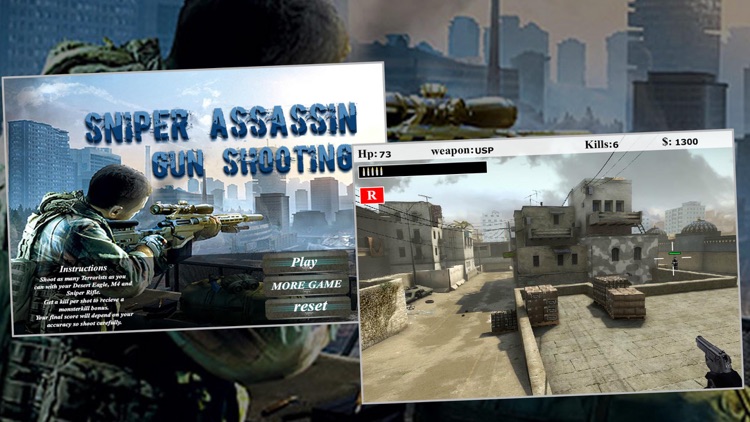 Sniper Assassin:Gun Shooting