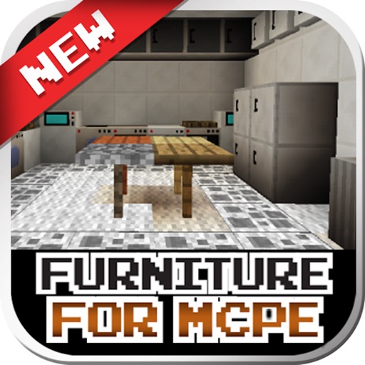 Furniture Mod for Minecraft PE ( Pocket Edition ) - Available for Minecraft PC too