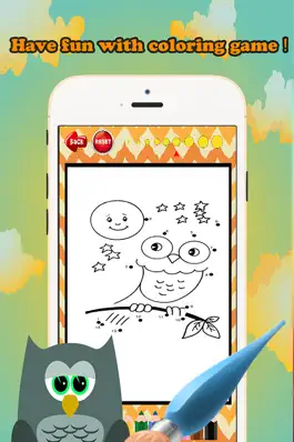 Game screenshot Brain dots Coloring Book - coloring pages dot games free for kids and toddlers hack