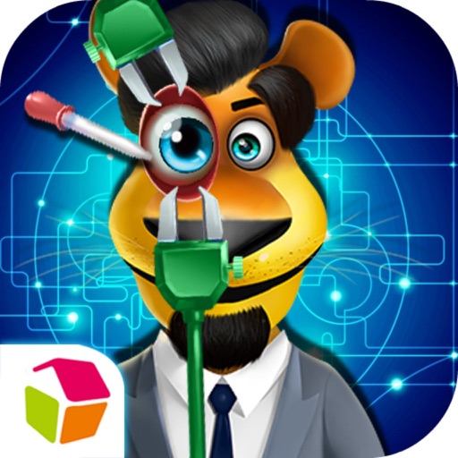 Mr Lion's Eyes Doctor——Crazy Resort&Cute Pets Surgery icon