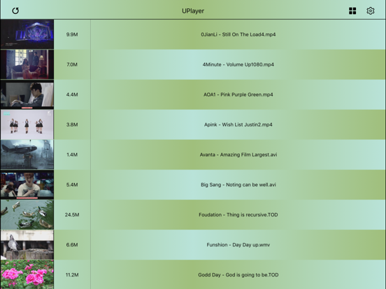 Screenshot #6 pour UPlayer视频播放器