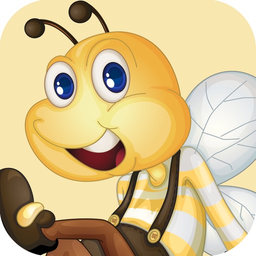 Bubble Bug of Honey Bee in Hollywood Vegas Casino iOS App