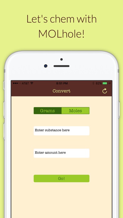 How to cancel & delete MOLhole: Convert, Balance, Stoich from iphone & ipad 1